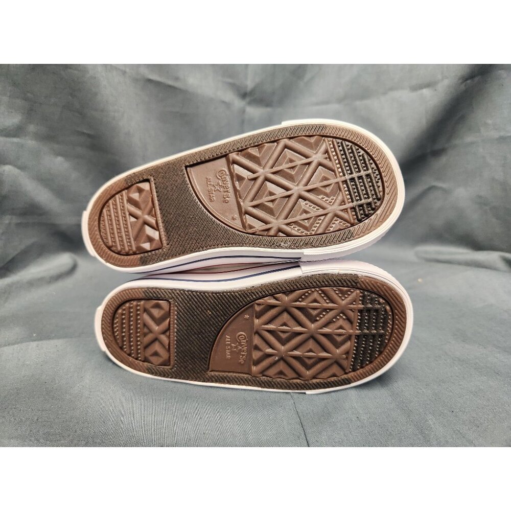 Converse Toddlers Chuck Taylor All Star Hi Lace Up White Size 9 NEW NO BOX! - Picture 10 of 10